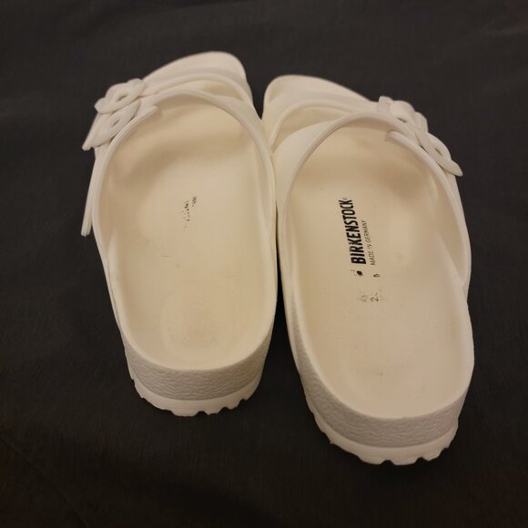 White Birkenstock EVA Slide Sandal Women's size 40 - Picture 3 of 6